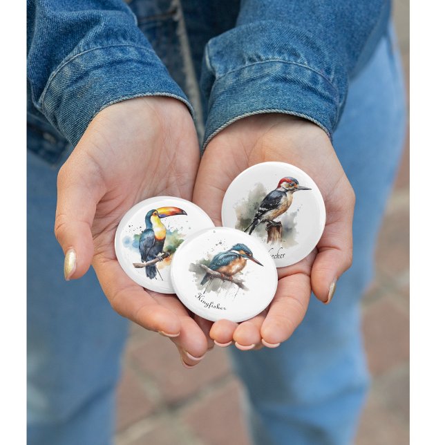 Ruhe des Eisvogels, anpassbar Button (Von Creator hochgeladen)