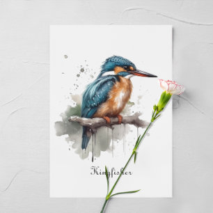 Ruhe des Eisvogels Postkarte