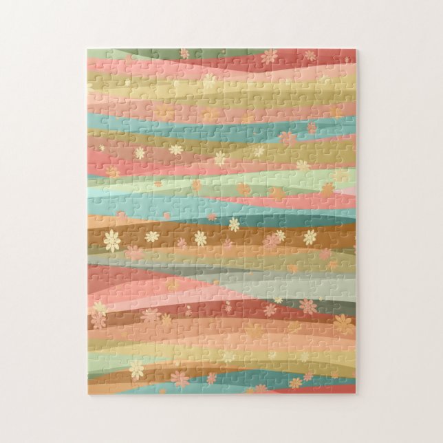 Ruhe Entspannende Blume Puzzle (Vertikal)