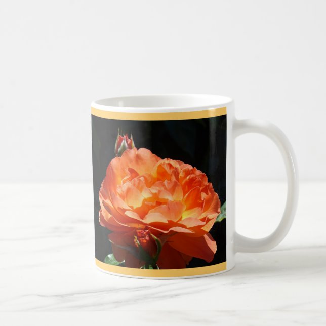 Ruhe finden Sie in Rose Gardens Coffee Mugs Gesche Tasse (Rechts)