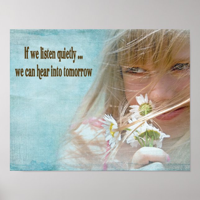 Ruhe hören poster (Vorne)