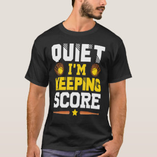 Ruhe Ich Behalt Score Softball Scorekeeper 1 T-Shirt