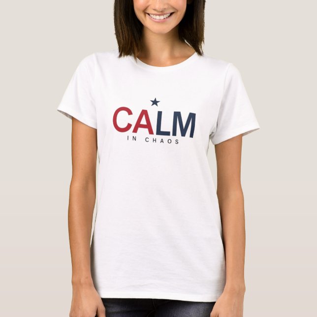 Ruhe im Chaos T-Shirt (Vorderseite)