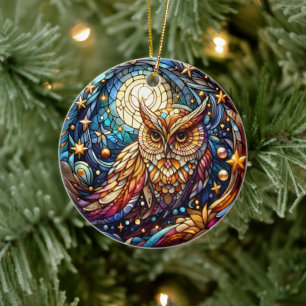 Ruhe im Glas Ein festes Glas Keramik Ornament