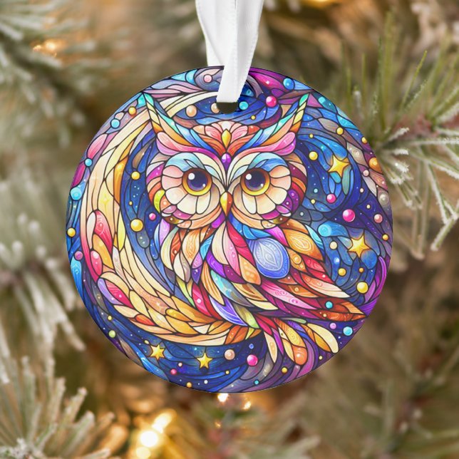 Ruhe im Glas Ein festes Glas Ornament (Baum)