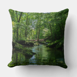 Ruhe im Wald Kissen