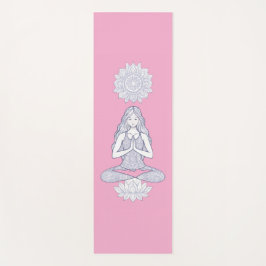 Ruhe in Bewegung - Mandala Meditation Kunst Yogamatte