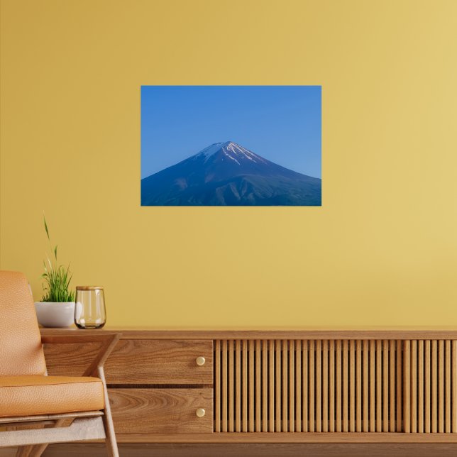 Ruhe in der Dämmerung: Der Fuji Poster (Wohnzimmer 2)