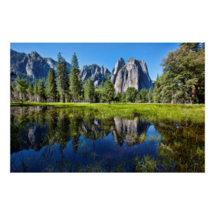 Ruhe in Yosemite Poster