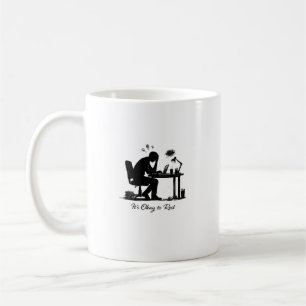 Ruhe Inspirierende psychische Gesundheit Design  Kaffeetasse