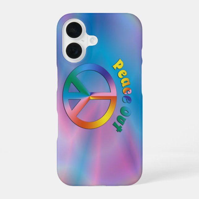 Ruhe! iPhone 16 Hülle (Rückseite)
