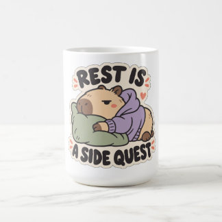 Ruhe ist eine Nebenquest Kuschel-Kapybara Kaffeetasse