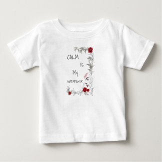 Ruhe ist mein Superheld | Selbstvertrauen & Zuvers Baby T-shirt