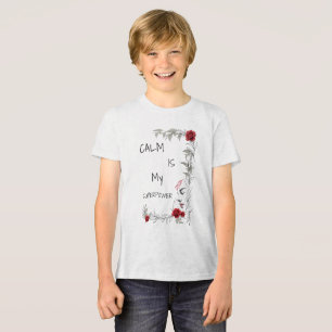 Ruhe ist mein Superheld   Selbstvertrauen & Zuvers Tri-Blend Shirt