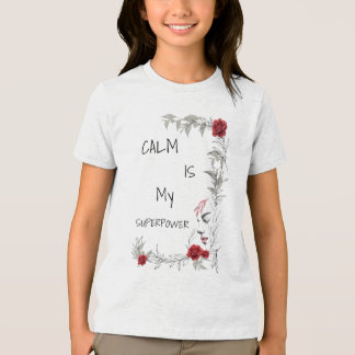 Ruhe ist mein Superheld | Selbstvertrauen & Zuvers Tri-Blend Shirt