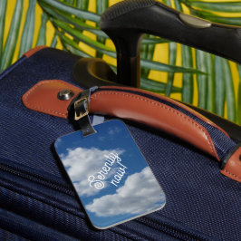 Ruhe jetzt! gepäckanhänger