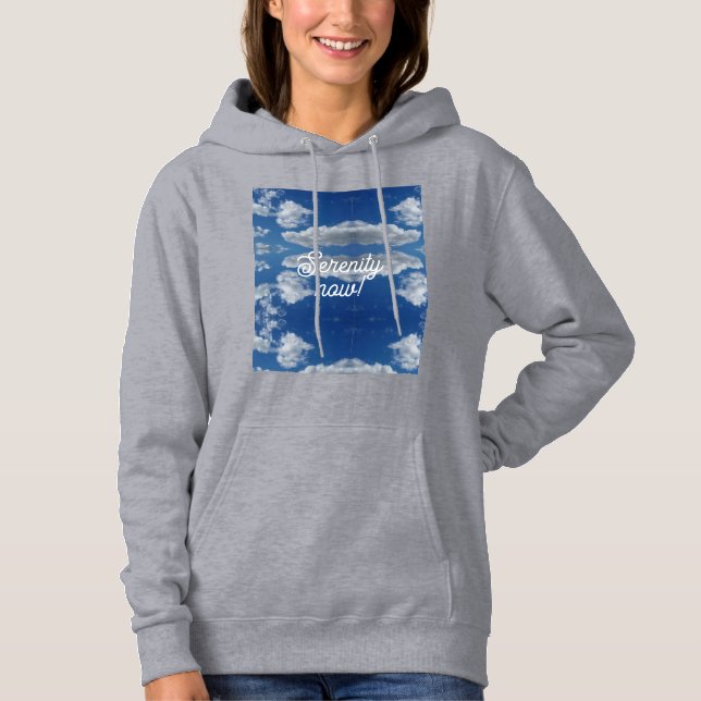 Ruhe jetzt! hoodie (Vorderseite)