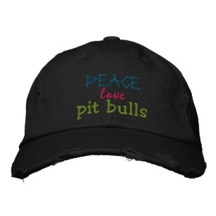 Ruhe, Liebe, Grubengewächse Bestickte Kappe