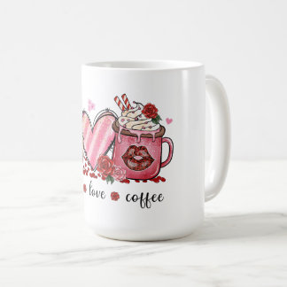 Ruhe, Liebe, Kaffee-Tasse: Stilftiger ☕ Kaffeetasse