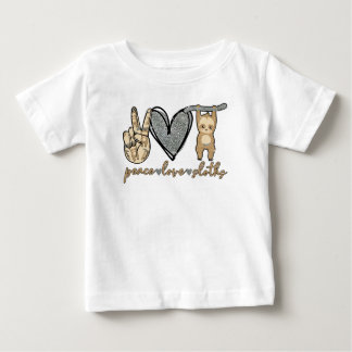 Ruhe, Liebe, Sloths Niedlich Baby Sloth T-shirt