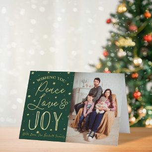Ruhe, Liebe und Freude am Weihnachtsfest Foto Real