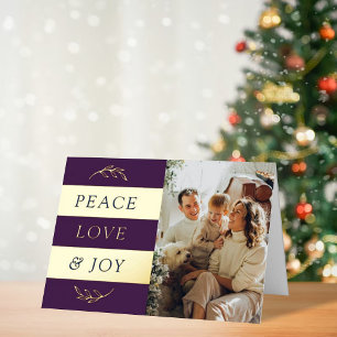 Ruhe, Liebe und Freude Modernes Foto Weihnachten