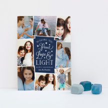 Ruhe, Liebe und Licht | Hanukkah Foto Collage