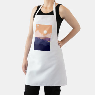 Ruhe mit Cooking Schürze Design