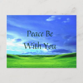 Ruhe mit Postkarte