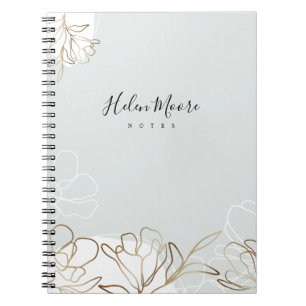 Ruhe Natur inspiriertes Personalisiertes Notebook Notizblock
