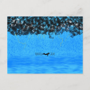 Ruhe Postkarte behalten