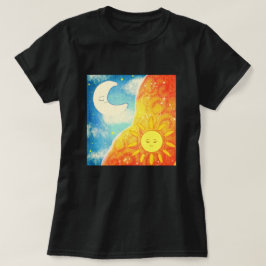 Ruhe, Sonne und Mond T-Shirt