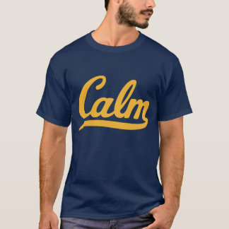 Ruhe T - Shirt (inspiriert durch das Cal-Logo)