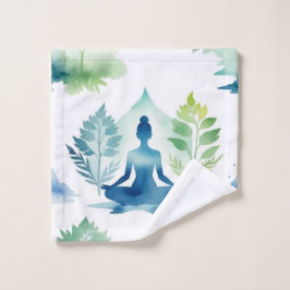 Ruhe über Lotus Badhandtuch Set