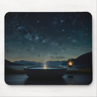 Ruhe um Mitternacht Mousepad