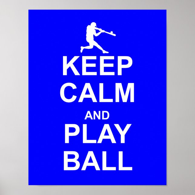 Ruhe und Abspielen von Ball Print oder Poster beha (Vorne)