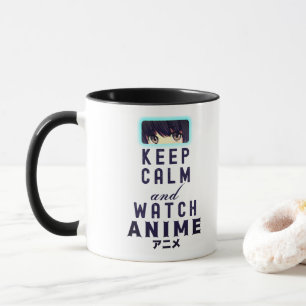 Ruhe und Anime behalten Tasse