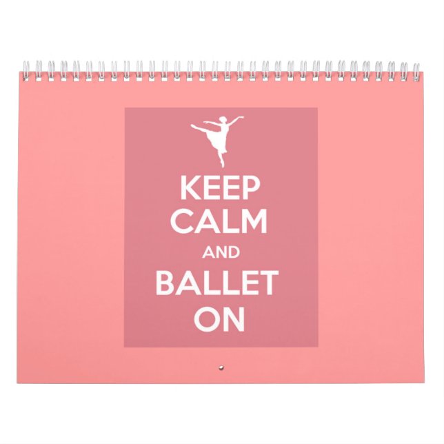 Ruhe und Ballett im Kalender Behalten (Titelbild)
