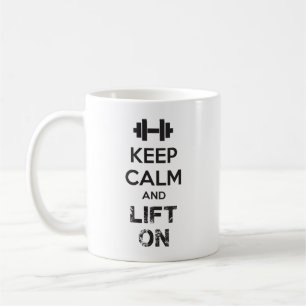 Ruhe und Bewegung behalten - Workout Motivierend Tasse