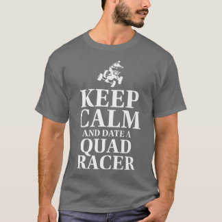 Ruhe und Datum eines Quad Racer Quad Bike Riders 7 T-Shirt