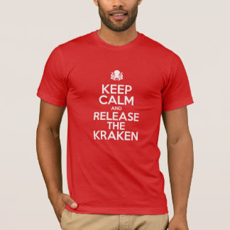 Ruhe und Entlassung des Kraken Behalten T-Shirt