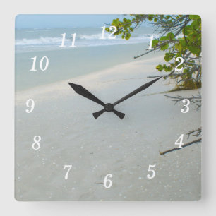 Ruhe und Frieden auf der Uhr der Insel Sanibel