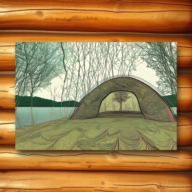 Ruhe und Friedliches Camping Poster (Von Creator hochgeladen)