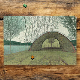 Ruhe und Friedliches Camping Puzzle