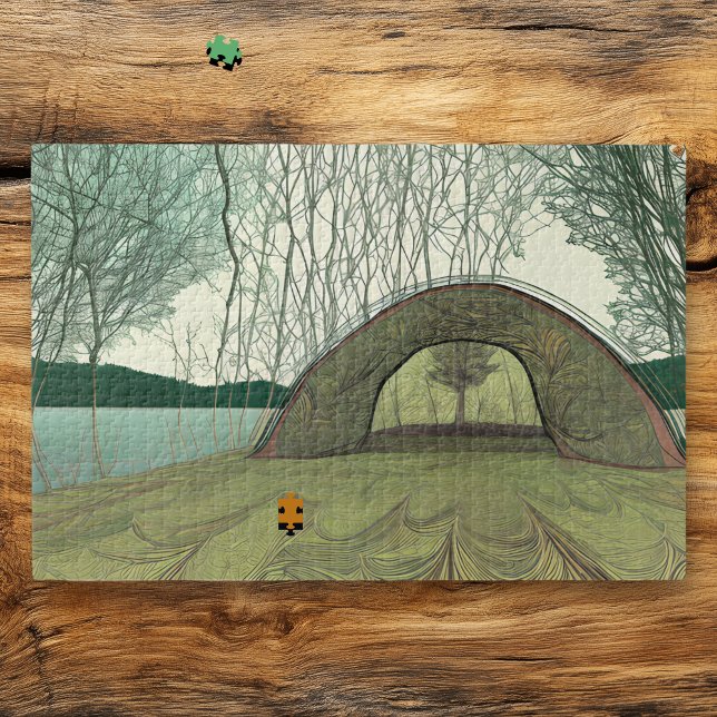 Ruhe und Friedliches Camping Puzzle (Von Creator hochgeladen)