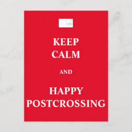 Ruhe und Gelassenheit behalten Postkarte