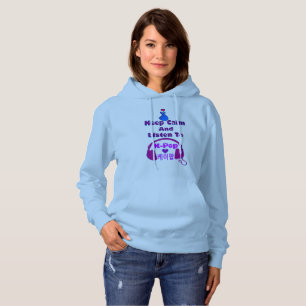 ♪ ♥ Ruhe und Hören von KPop Classic Hoodie Behalte