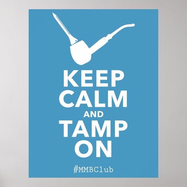 Ruhe und Lampe behalten Poster (Vorne)