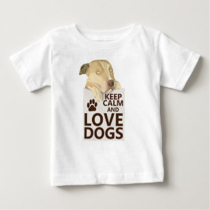 Ruhe und Liebe behalt Mein Big Hogs Foto Baby Baby T-shirt