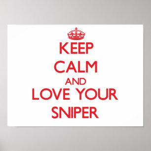 Ruhe und Liebe behalten Poster